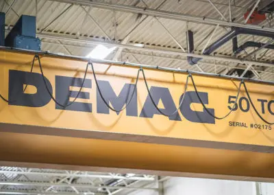 An overhead crane is shown here.