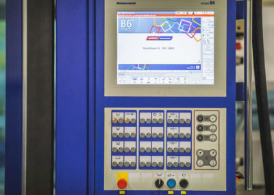 Several of the machines at PMD are automated, as shown in this closeup image.